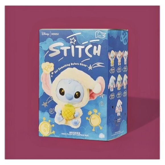 Disney MINISO Eat Something Before Sleep Vinyl Plush Pendant - Sour Pineapple - Picture 10 of 16
